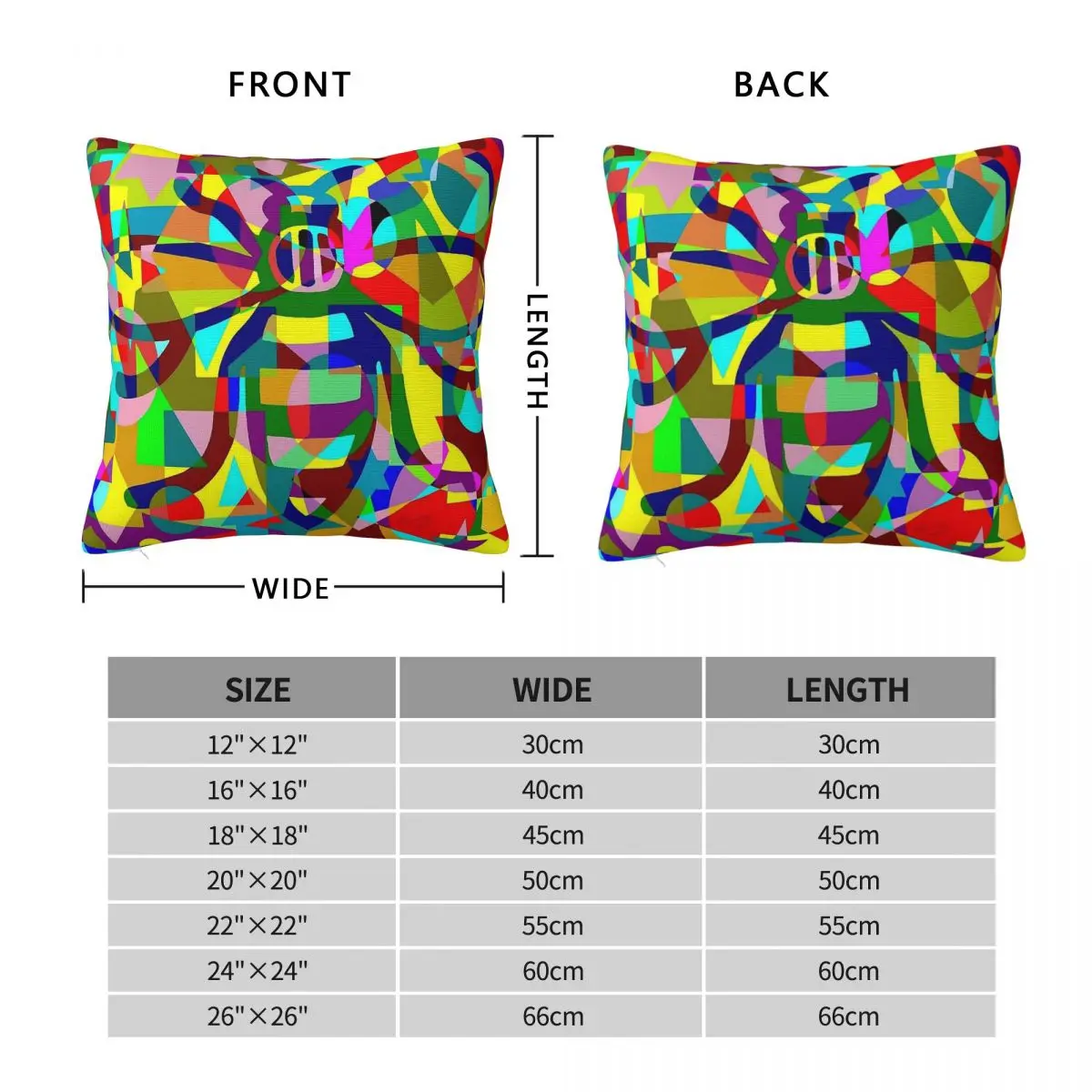 Manchester Worker Bee Square Pillowcase Polyester Linen Velvet Creative Zip Decorative Pillow Case Home Cushion Cover