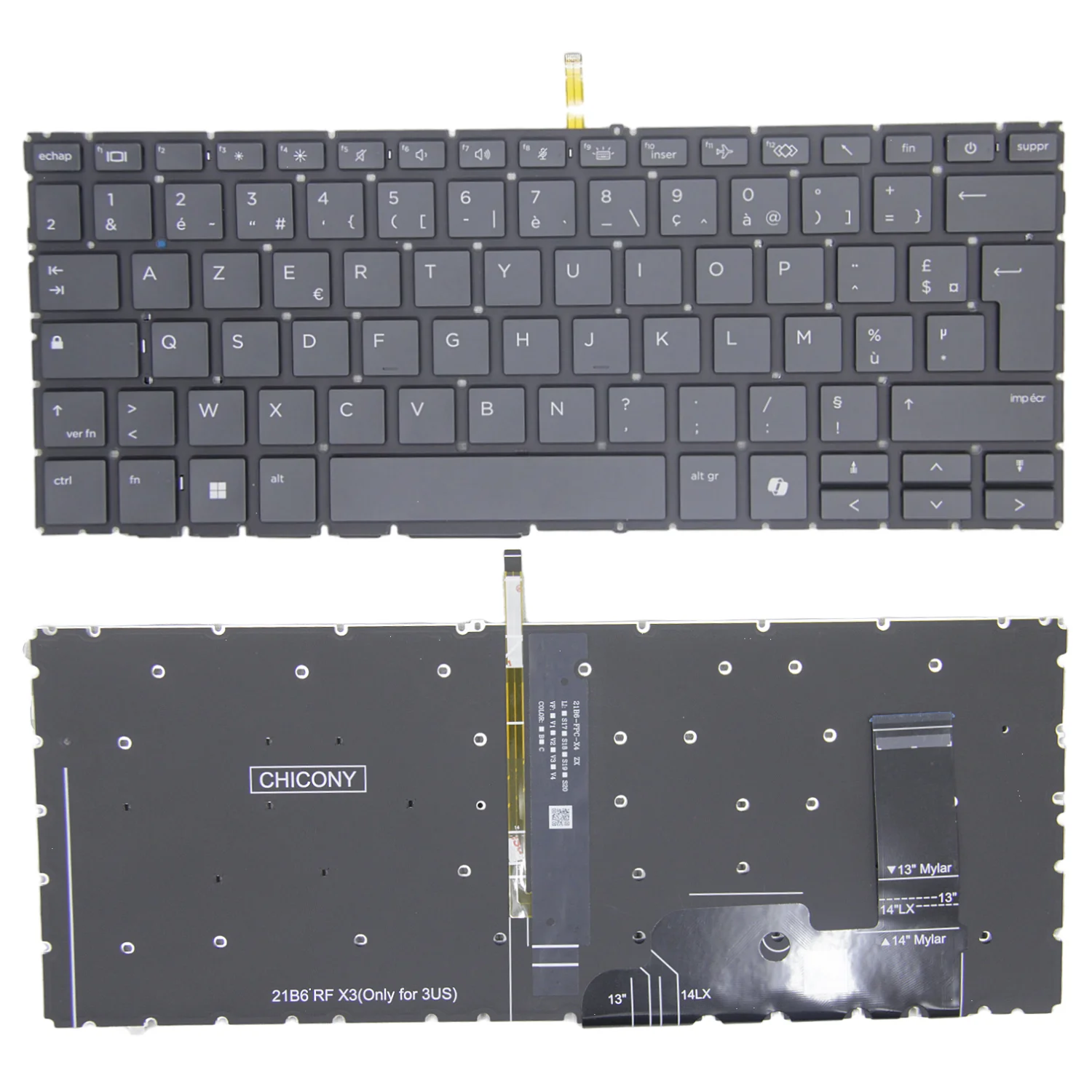 100%New US/SP/UK/LA/FR For HP Elitebook 830 G9 840 G9 845 G9 Zbook Firefly 14 G9 G10 Laptop Keyboard