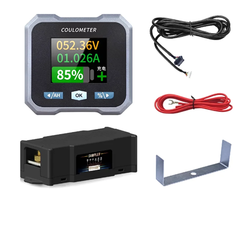 Waterproof coulomb meter, electric vehicle, electric motorcycle, tricycle, RV specific battery, electricity meter, voltmeter