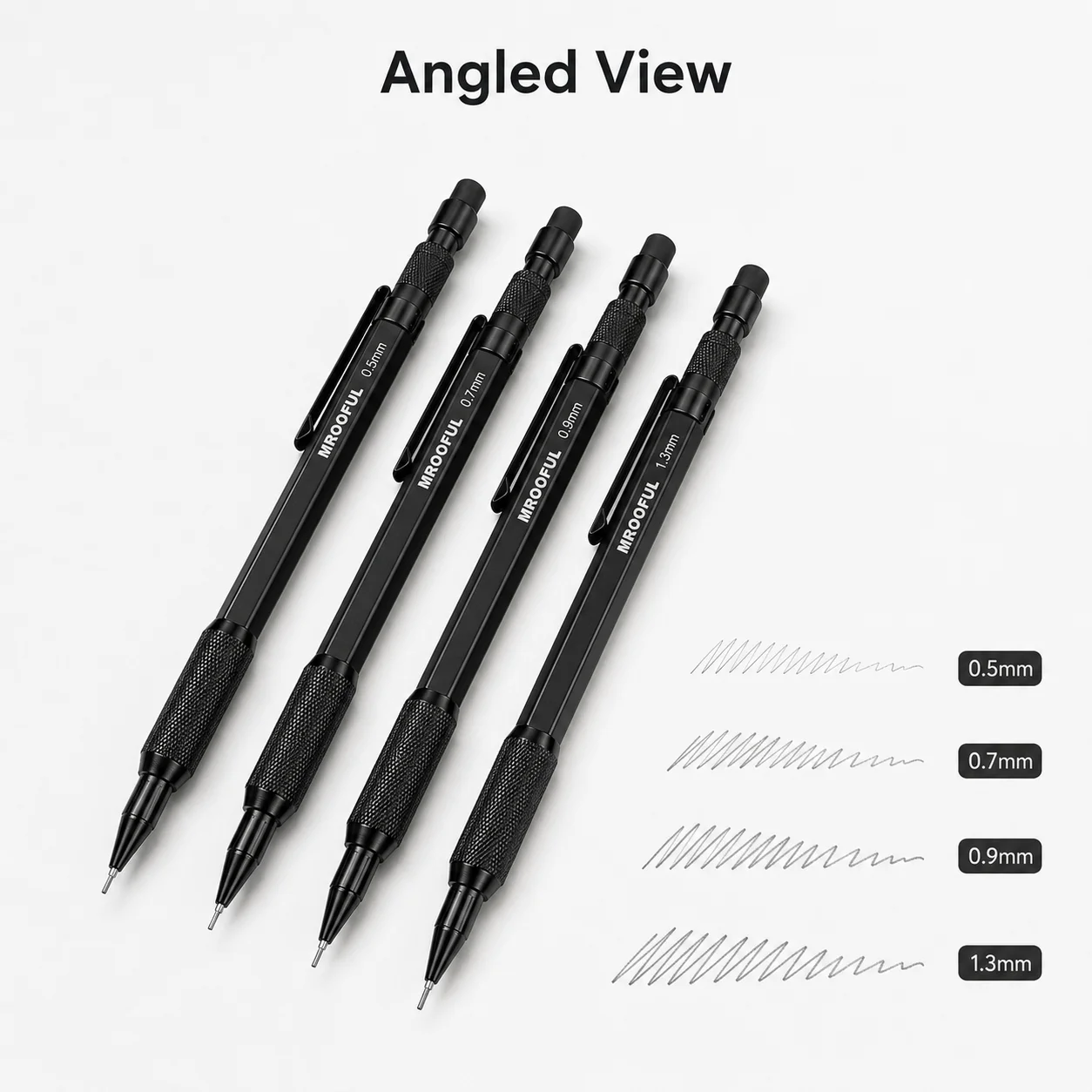 0.5/0.7/0.9/1.3mm Zwart Vulpot - Mechanical Pencil Lead recensie en prijs