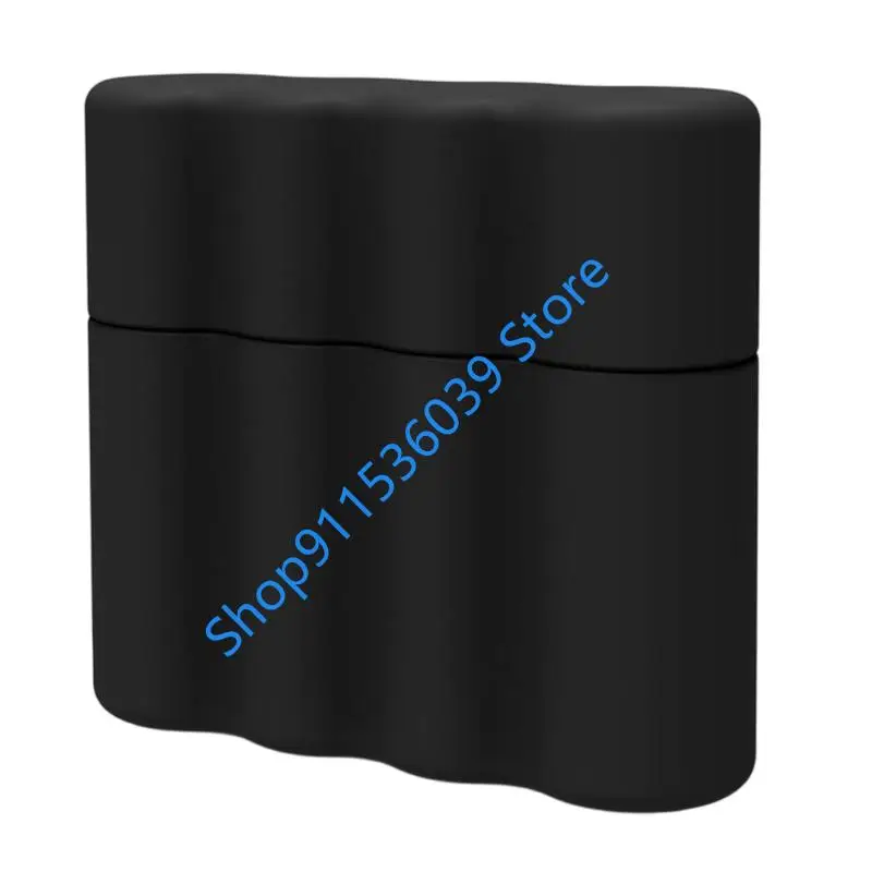 4 Slots AA AAA Silicone Battery Holder Storage Box Battery Case Cover for AA AAA Rechargeable Battery Container