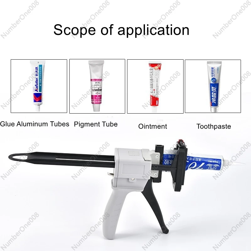 Auto Repair Tools Glue Gun Sealant Kraft Tools 704 Glue Toothpaste Gun Magic Saving 45g Manual