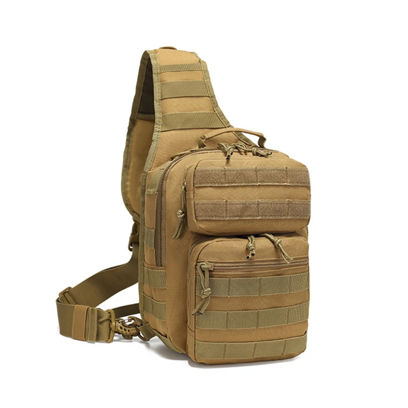 

Новинка 2025 года, камуфляжная сумка для верховой езды, диагональная крестовая уличная нагрудная сумка на одно плечо, сумка на ремне, нейлоновый рюкзак