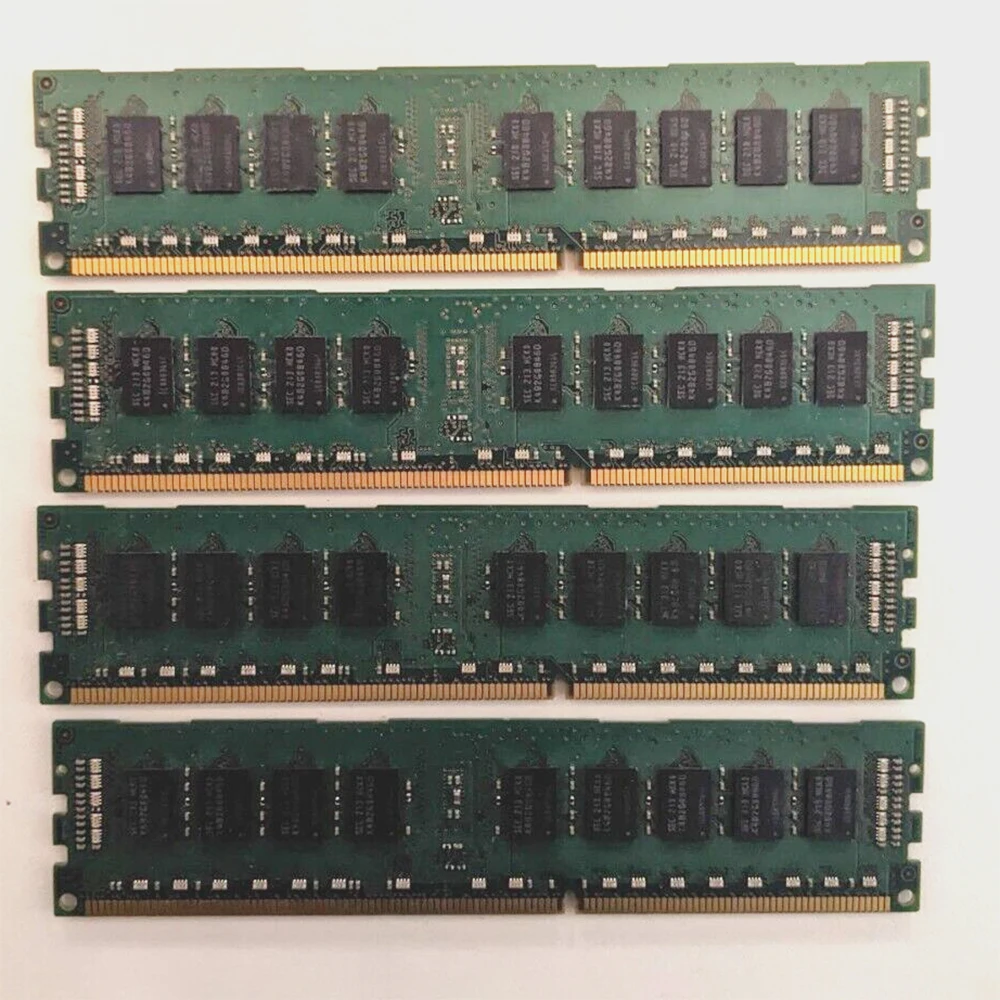 

1 pcs For Samsung RAM M393B5273DH0-CK0 4G 4GB 2RX8 PC3-12800R DDR3 1600 ECC Server Memory Fast Ship High Quality