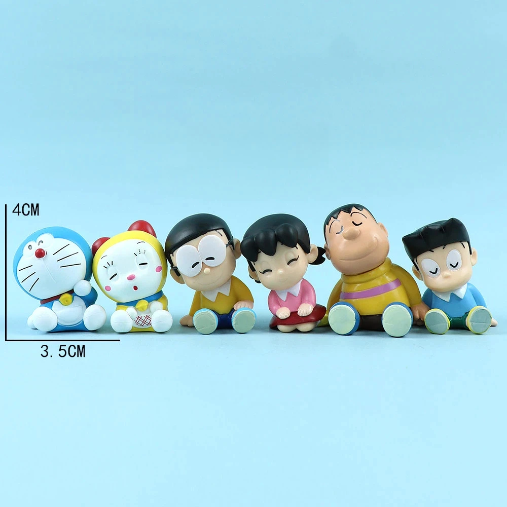 

Робот-кот в позе сидящих друг за другом на плечах, коллекционная фигурка-сюрприз, кавайная игрушка-модель, настольное украшение, праздничный подарок