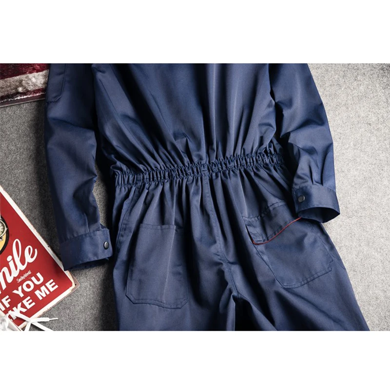 عامل العمل المآزر بدلة لحام السيارات مصلح السيارات ورشة عمل ميكانيكي حجم كبير السراويل لحام الملابس ملابس العمل الشاملة