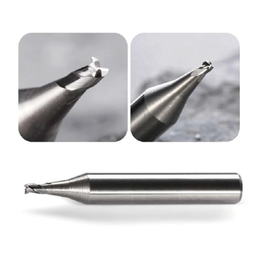 RAISE EVVA ICS T-Slot Dedicated Tungsten Steel Milling Cutter 4-Piece (P-12111) Locksmith Parts Key Blank on Manual Key Machines