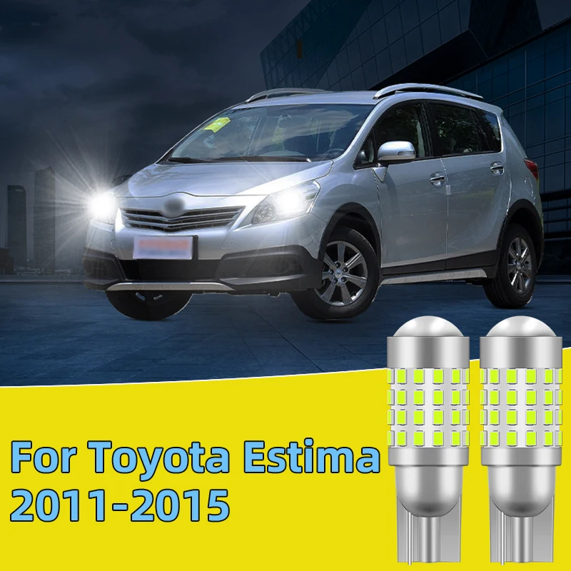 

2PCS For Toyota Estima 2011-2015 Car Led Bulb T10 W5W width lights side marker position Signal Lamp 12V 24V Clearance Lights
