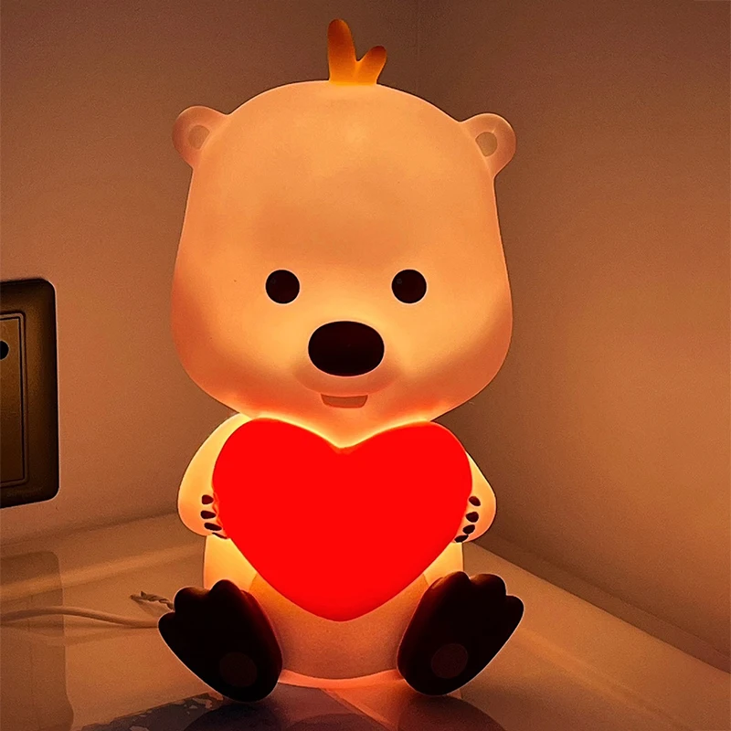 Miniso Excellent Product Zan Moe Ruby Series Large Led Night Light Model Toys Room Decoration Children'S Birthday Kawaii Gifts