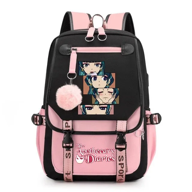 

The Apothecary Diaries Backpack Fashion Women Casual RucksackAnime Maomao School Bags Teenager Outdoor Travel Daypack Mochila