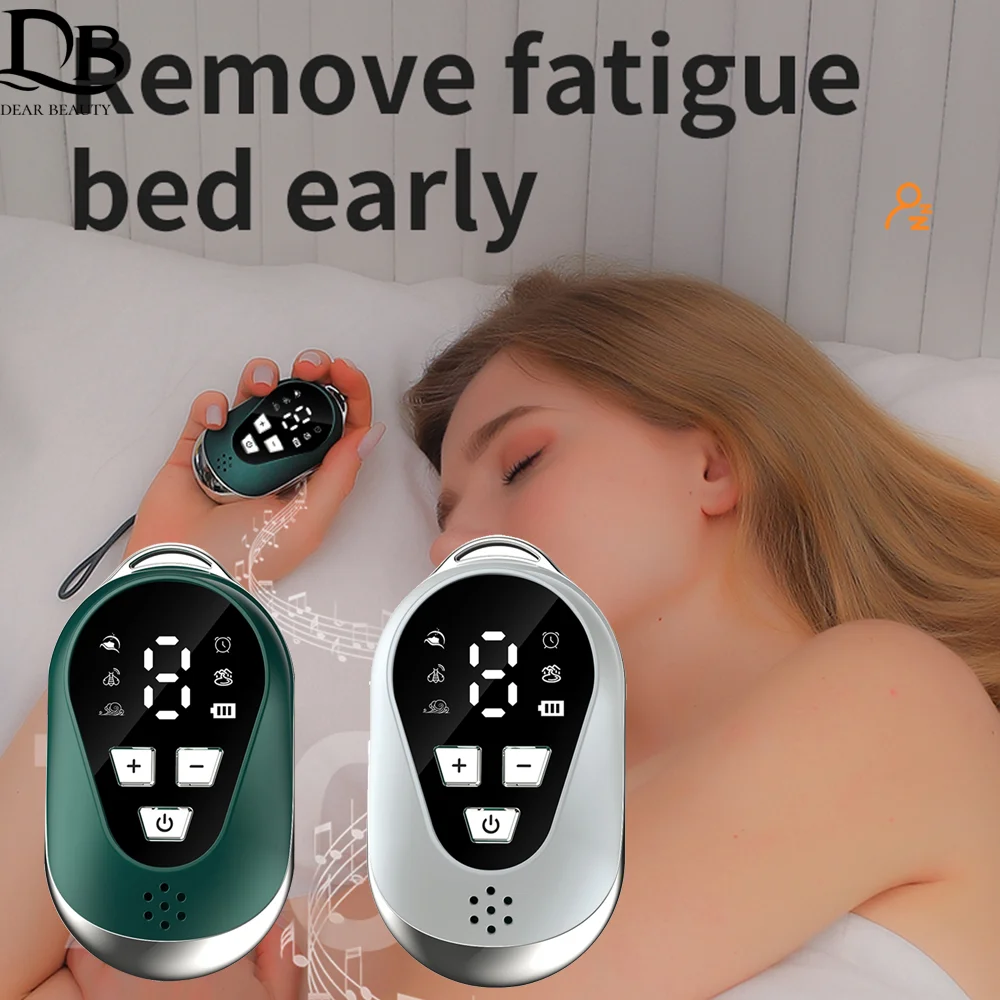 

Handheld Sleep Aid Device Relieve Insomnia Instrument Help Sleep Night Anxiety Therapy Relaxatio Pressure Relief Sleep Device