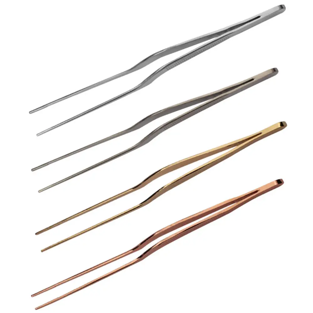 1Pcs Stainless Steel Medical Tweezers Professional Ear Cleaner Care Ear-Pick Tool Top Quality Bending Tools Cleaning Earwax Pick