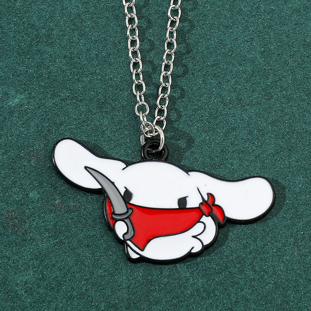 سانريو أنيمي الكرتون سلسلة قلادة قلادة الإبداعية مضحك لطيف قلادة العصابات وكيل مرحبا كيتي كورومي قلادة هدية #6