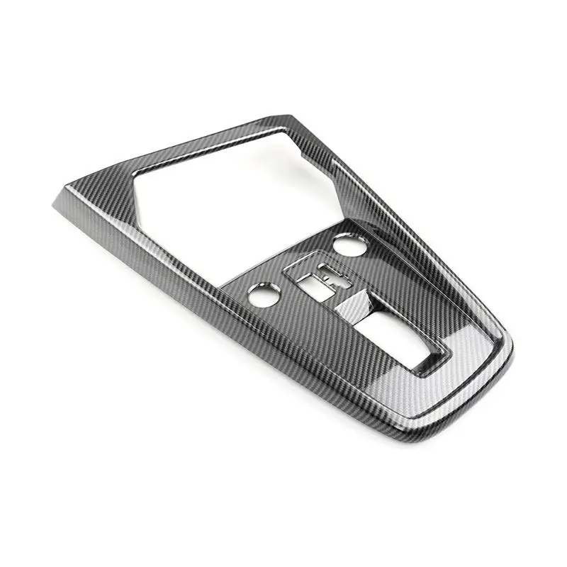 

LHD для Audi A3 8Y 2019 2020 2021, автомобильные аксессуары, ABS, углеродное волокно, внутренняя оболочка, переключение передач, внешняя рамка, накладка