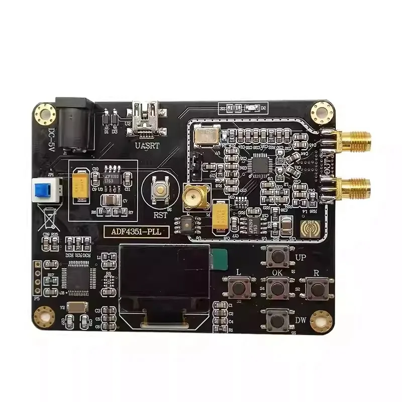 ADF4351 Module Onboard STM32 Single-chip Phase-locked Loop Module 35M-4.4G RF Signal Source Sweeper