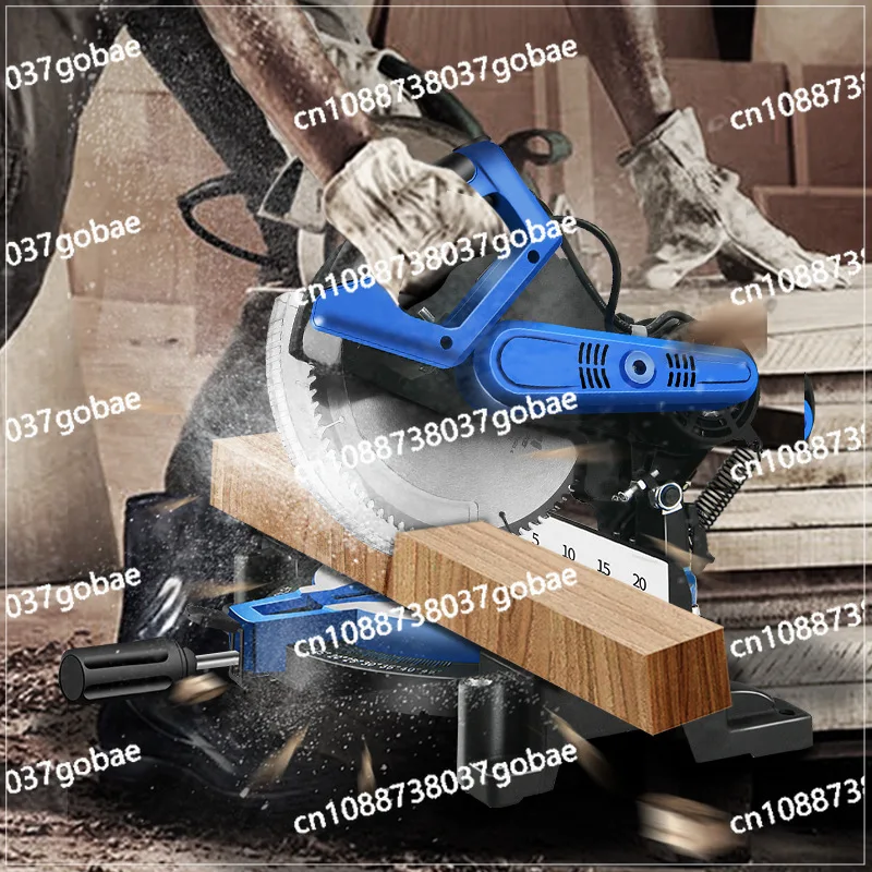 10 Inch 255MM Multifunctional Aluminum Saw, Aluminum Wood Cutting Machine, 45 Degree Oblique Cutting Aluminum Machine