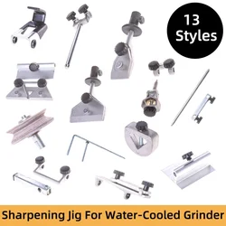 Sharpening Jigs for Water-Cooled Grinder Woodworking Turning Tool Scissor Sharpeners Wheel Dresser Short /Long Knife Jig