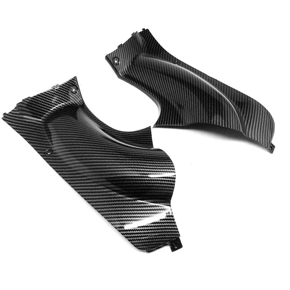 Hydro Dipped Carbon Fiber Finish Front Dash Air Intake Ram Side Cover Fairing Suitable For Yamaha YZF600R YZF 600R 1997-2007