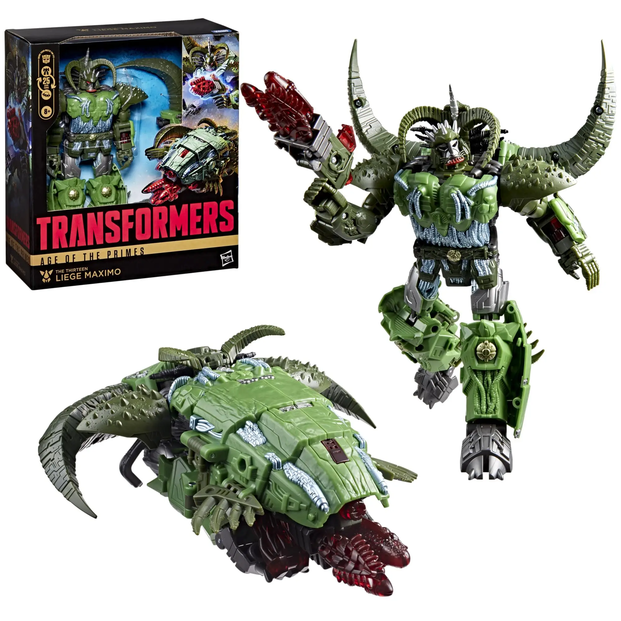 

Фигурка-трансформер Hasbro Transformers Age of the Primes The Thirteen Liege Maximo, класс Leader, 8,5 дюймов, G1908