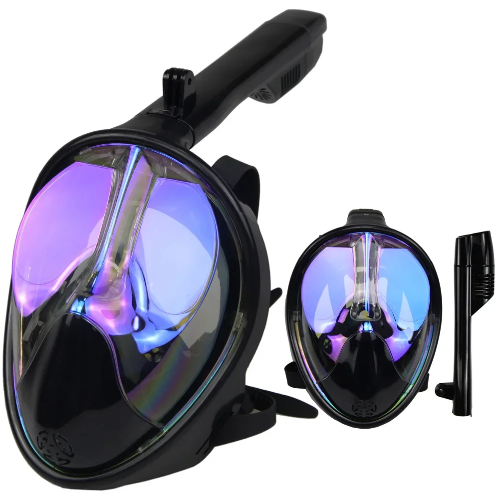 Anti-fog diving mask full dry snorkel liquid silicone snorkeling magic mask