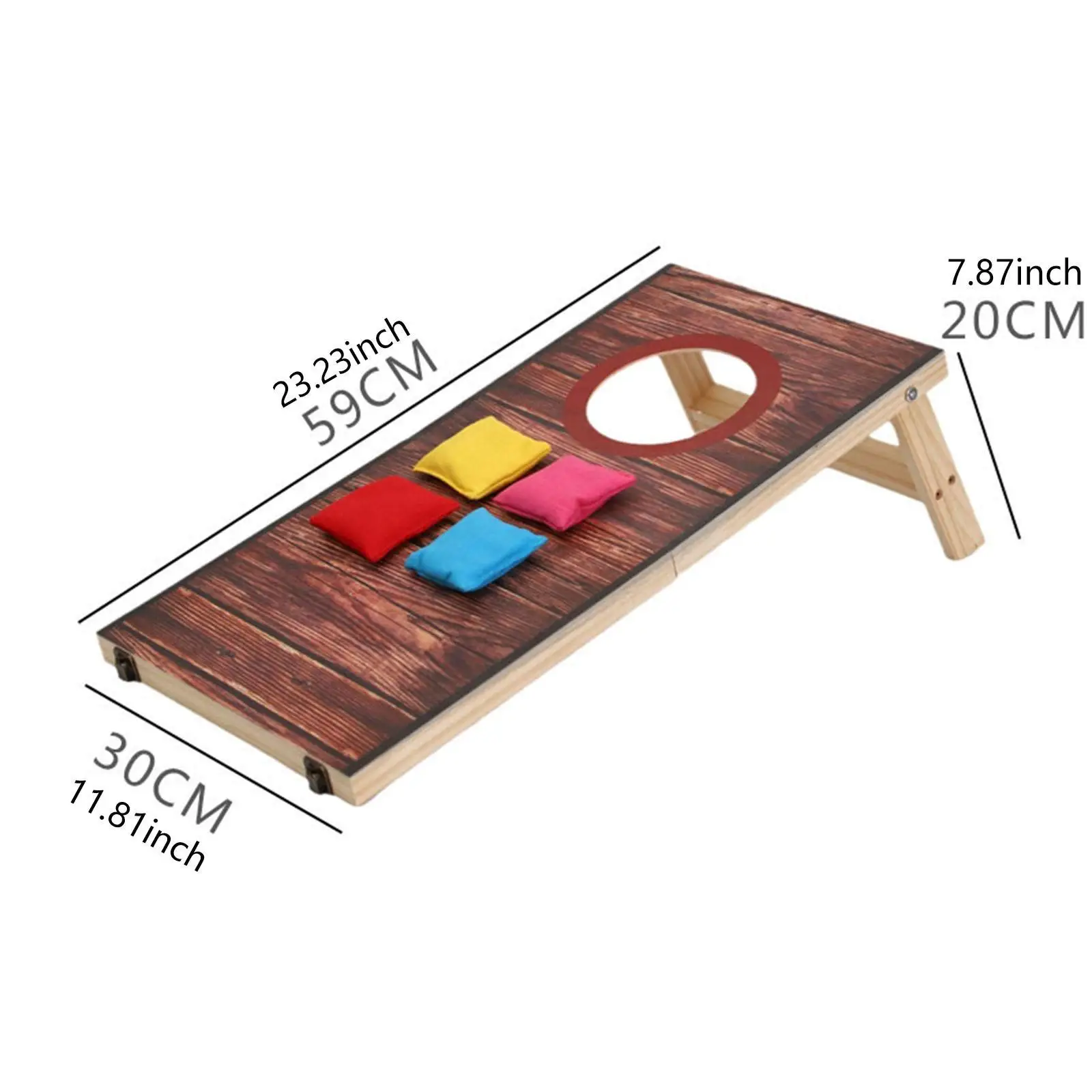 Cornhole Board Zestaw stołowy Cornhole do zajęć karnawałowych w pomieszczeniach i na świeżym powietrzu