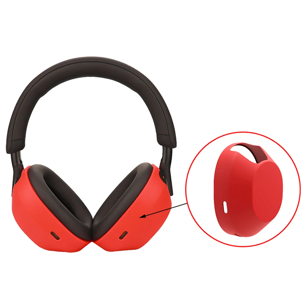 Quality Headphone Case for Sony WH-1000XM5 Earphone Silicone Protective Cover XM5 Headset Headbeam Protector Sleeve