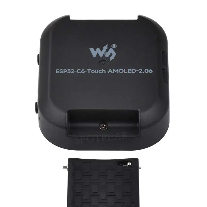 DeepSeek AI Chat de voz ESP32 C6 Placa de desarrollo de pantalla AMOLED de 2,06 pulgadas 410 × 502 Reloj programable con pantalla táctil de 2,06 pulgadas