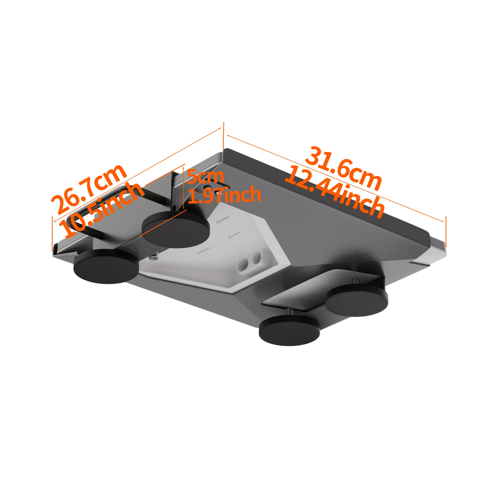 Starlink Mini Mount Magnetische Autohouder voor Starlink Mini Montageset Accessoires voor Auto/RV/Dakrek/voertuig met Handvat