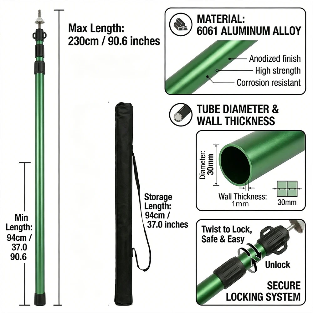 Thumbnail 3 - #60 Best Canopy Poles to Buy In 2026