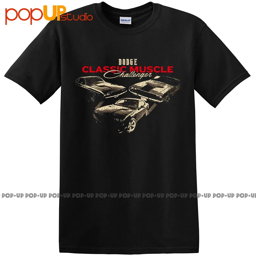 JH DESIGN GROUP Men\'s Dodge Challenger T-Shirt Classic Muscle Short Sleeve Sh...