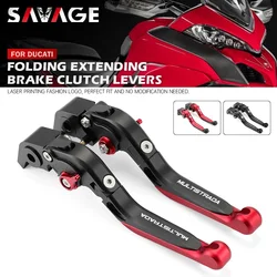 Folding Clutch Brake Levers For DUCATI Multistrada V2/S 1200/S/DVT/Enduro 1260 GT 950 MTS 1200S Motorcycle Extendable Handles