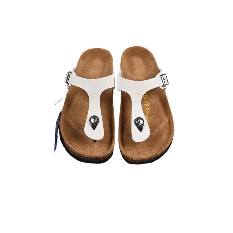 Birkenst0ck Arizona Open Toe Cork Slides Wear Resistant Sole Comfort Walking Sandals For All Seasons Unisex