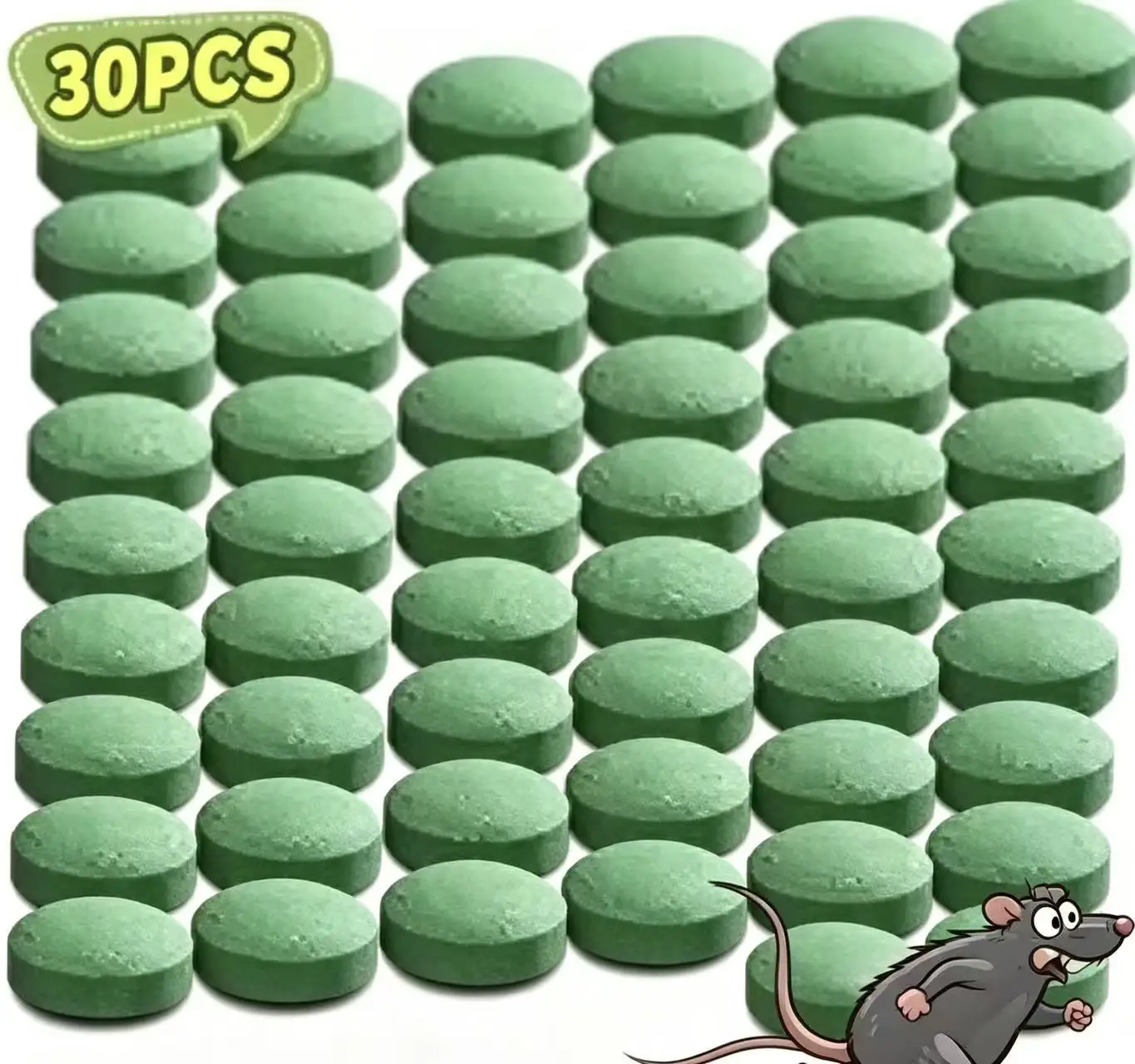 20 Wholesale Powerful Rodent Repellent Pills Natural Mint Pellets Mouse Traps for Indoor Outdoor Rat Mice Roach Insect Contro