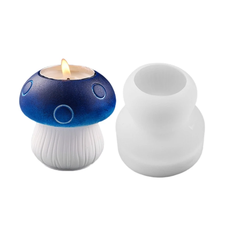 Silicone Holder Molds Silicone Crafting Molds Mushroom Base Moulds Silicone Texture for Crafting