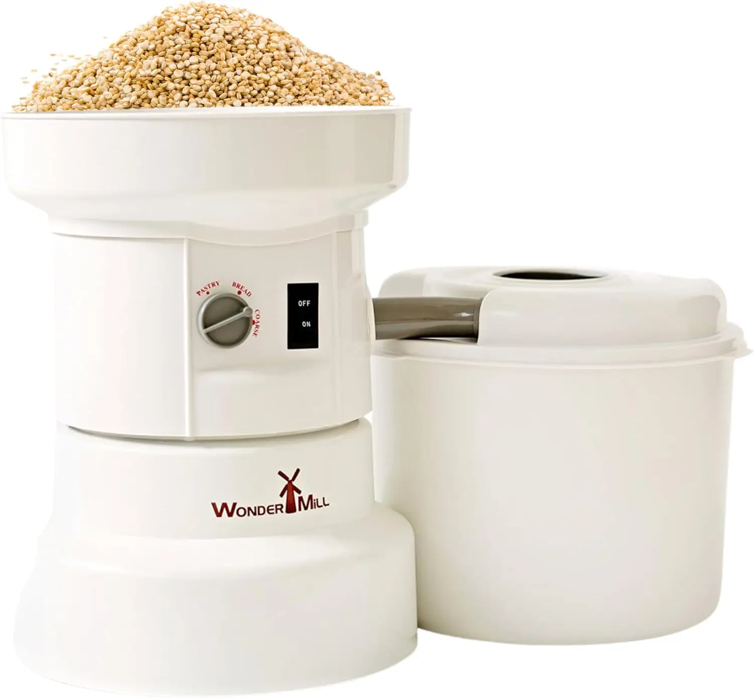 Wheat Grinder for Home and Professional Use - High Speed Grain Grinder Flour Mill