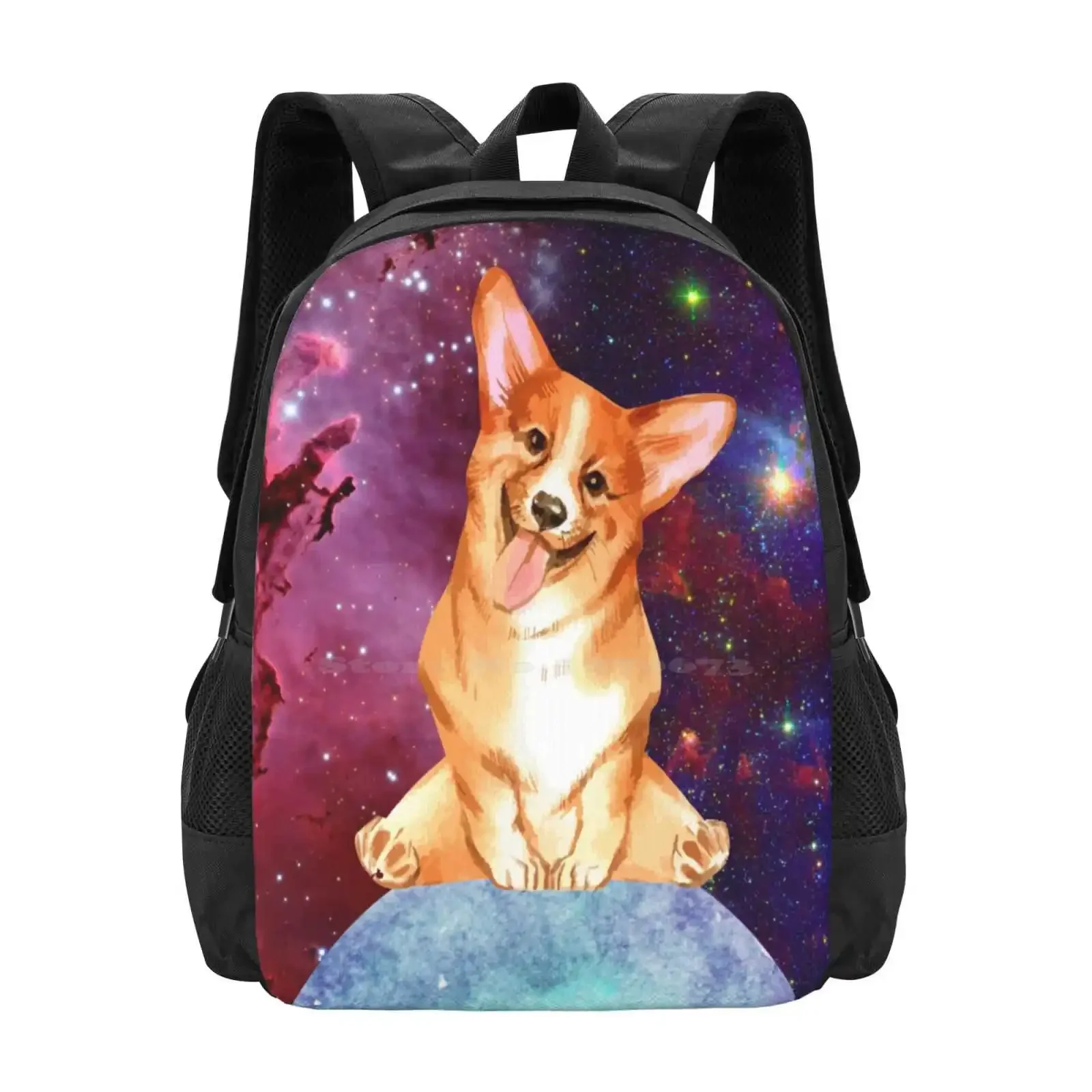 

Corgi In Space Backpack For Student School Laptop Travel Bag Corgi Life Corgi Mama Corgi Breed Corgi Puppies Corgi Shiba Corgi