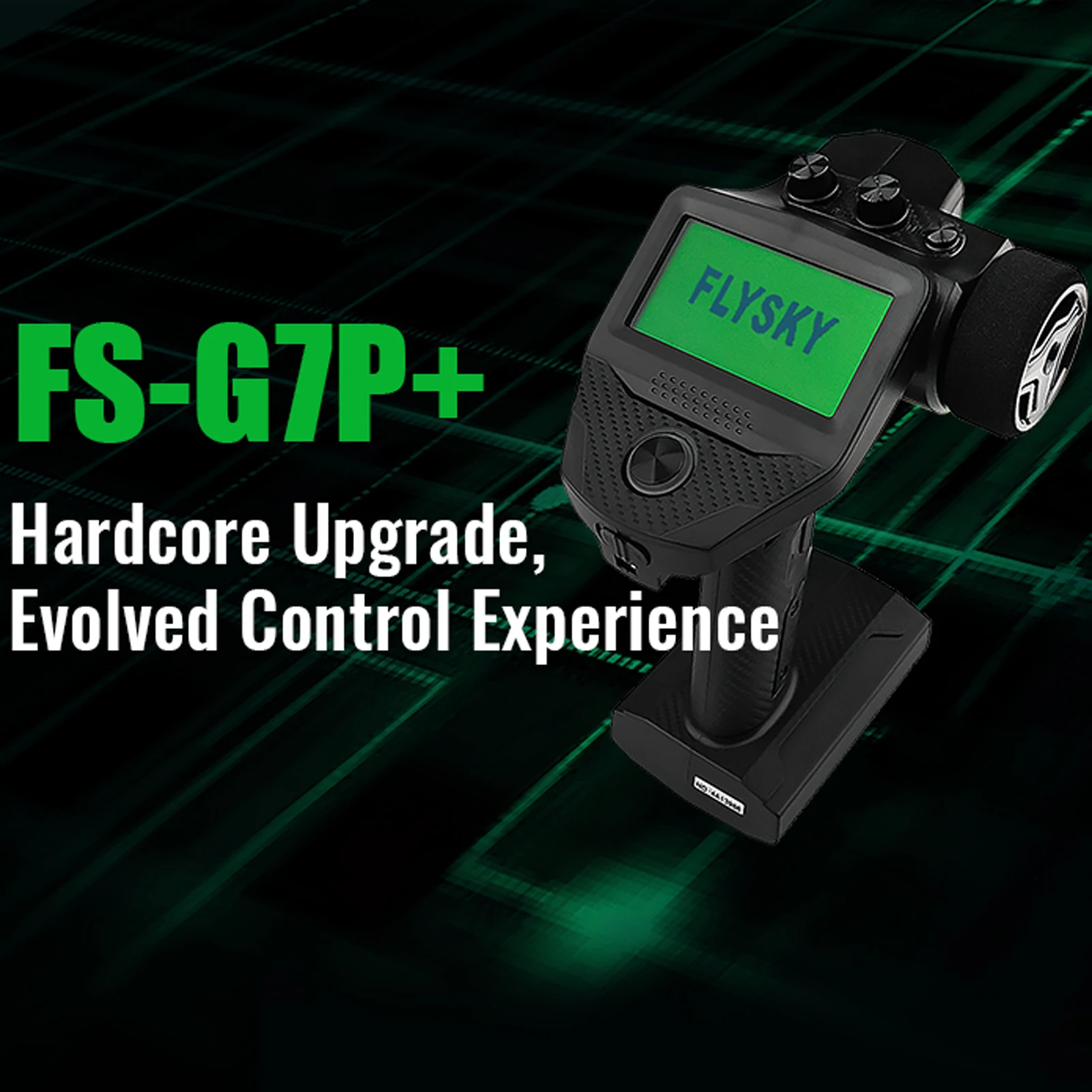 جهاز إرسال وحدة تحكم راديو RC 10CH ومجموعة استقبال 11CH، وحدة تحكم عن بعد 2.4 جيجا هرتز مع شاشة LCD لسيارات RC والقوارب