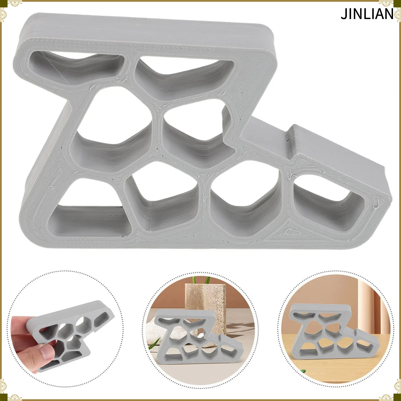 Window Door Stopper Wedge Structure French Window Protection Lock Door Slam Preventer for Apartment House Balcony Garage