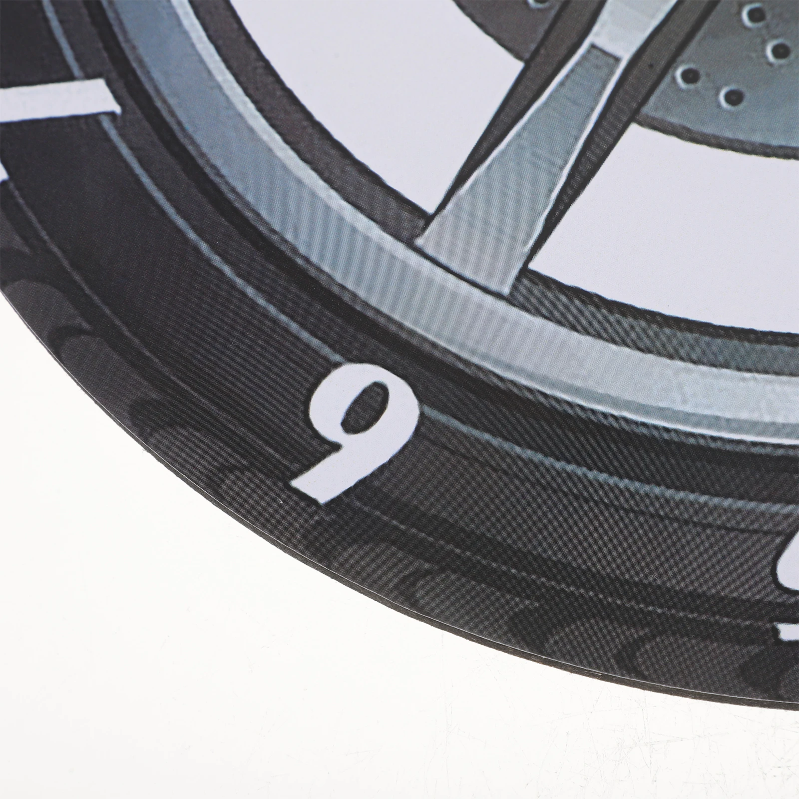 

3D Car Wheel Creative Home Decor Living Room Large Tire Rim Gear Industrial Style Room Decor Car Enthusiast Wall