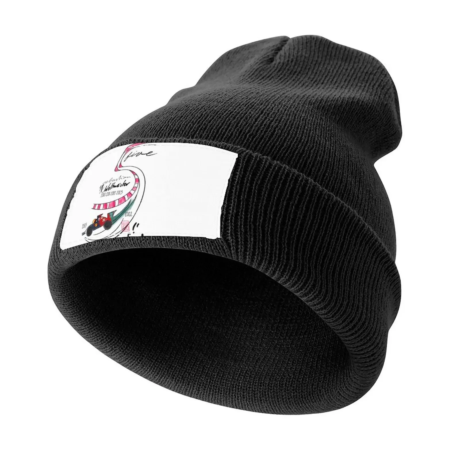 Sebastian Vettel's T-shirt design Color Knitted Cap Hip Hop Hat Luxury Brand Luxury Hat Woman Hats Men's