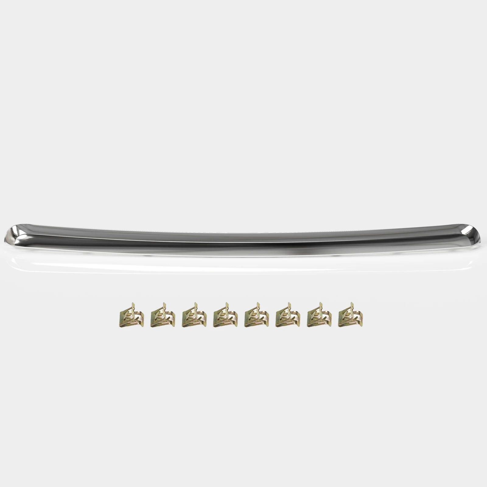 

Chrome Front Upper Hood Molding Trim For GMC Sierra 1500 2500 3500 2007-2013