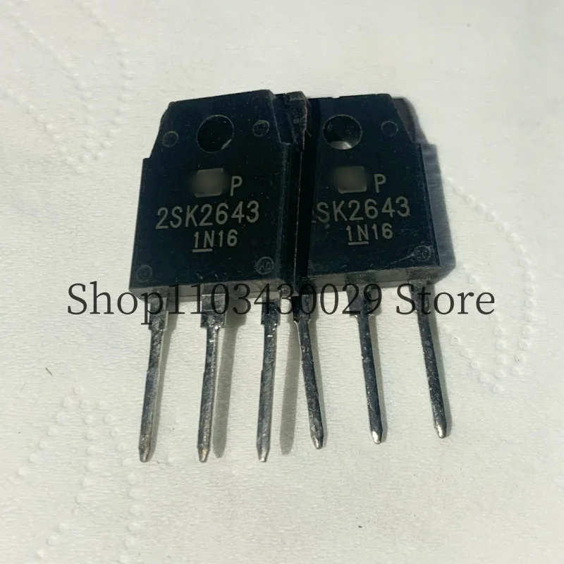 

10Pcs New Original 2SK2643 K2643 TO-3P 15A 500V N-Channel MOSFET Transistor