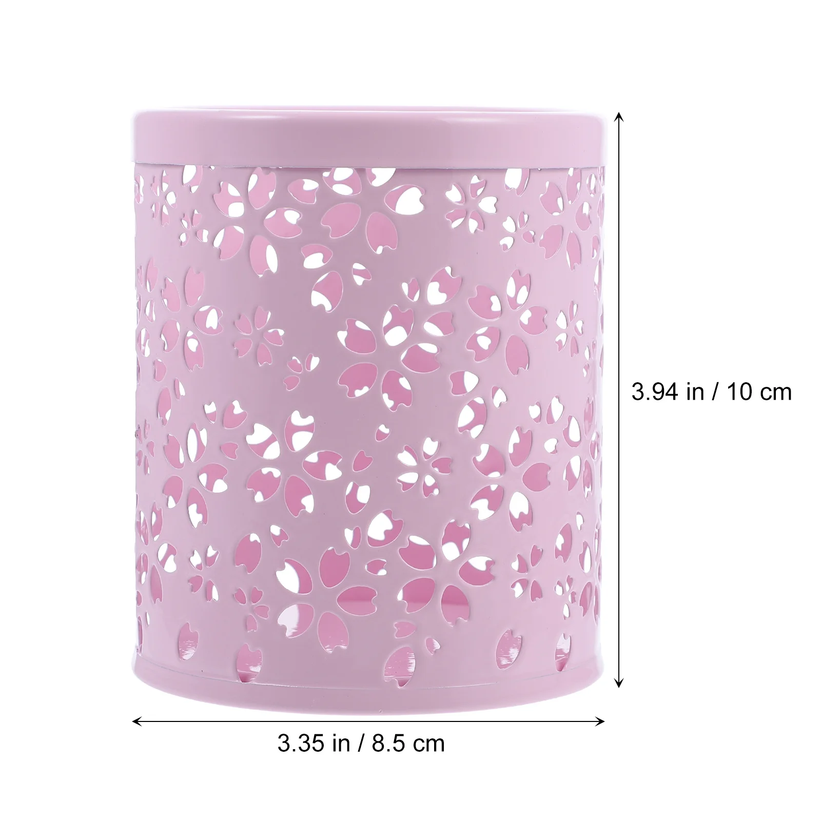 

1Pcs Stylish Shaped Pen Organizer Heavy Duty Iron Base Not Easy to Damage Electroplated Finish Long-Lasting Use for Pens Pencils