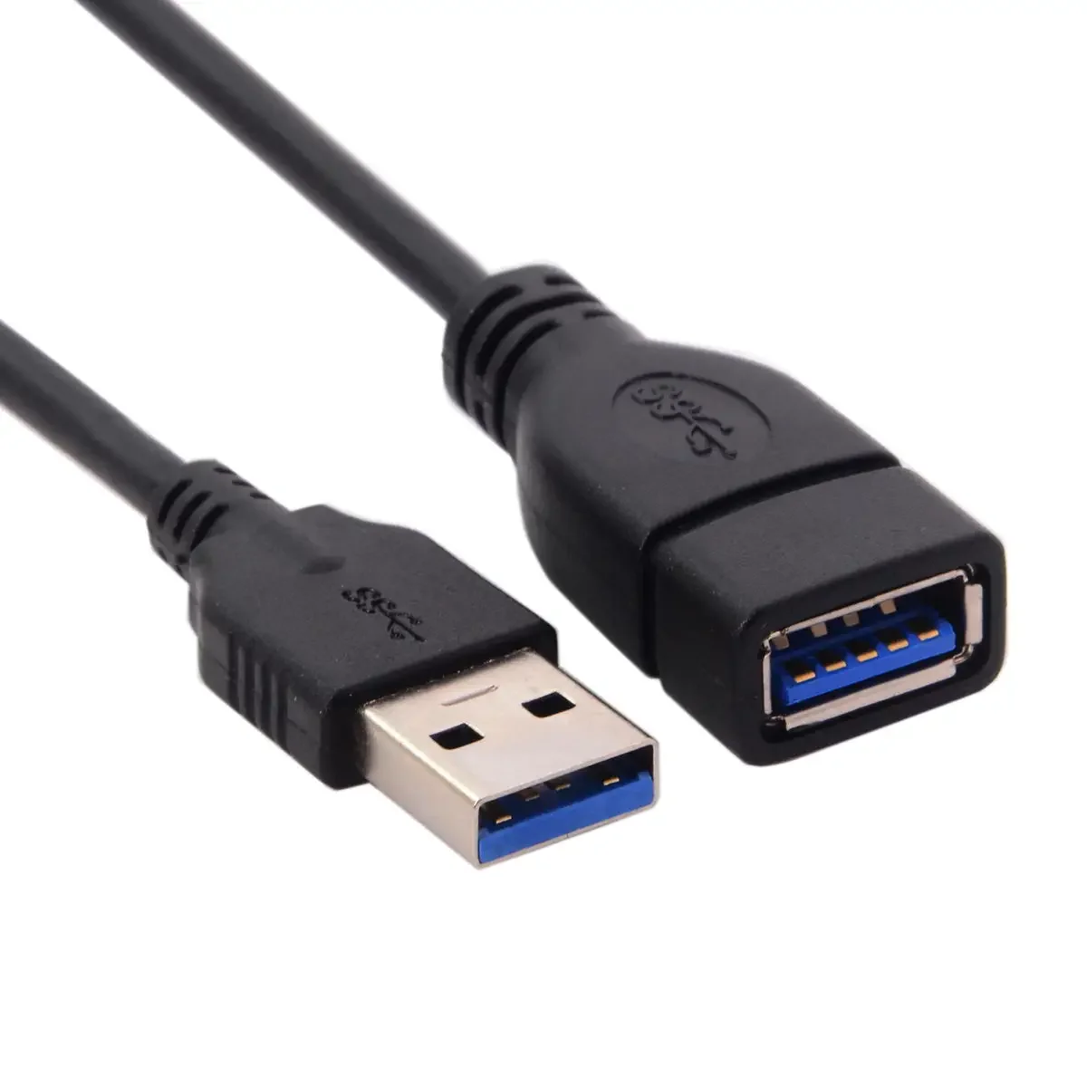 15CM Short USB extension cable USB 3.0 male to female extension cable charging and data sync USB 3.0 supper speed 5Gbps