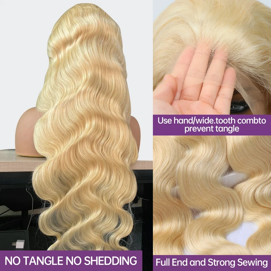 613 Honey Blonde Body Wave 30 40 Inch Colored 13x6 HD Lace Frontal Human Hair Wig Front 100% Cheap Brazilian Wigs on sale Choice