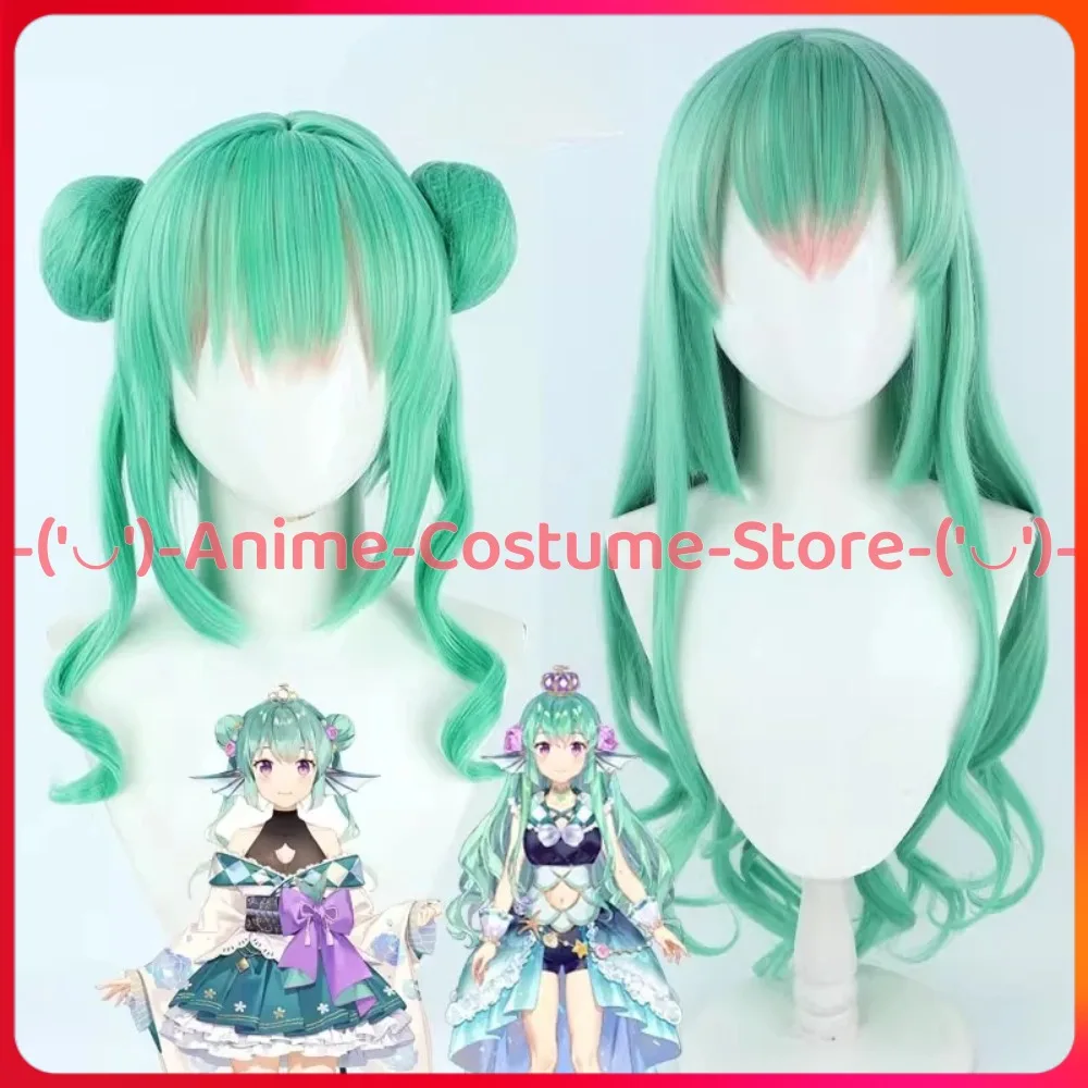 

NIJISANJI EN VTuber Finana Ryugu Cosplay Wig Anime Character Halloween Carnival Party Costume Wigs Heat Resistant Synthetic Hair