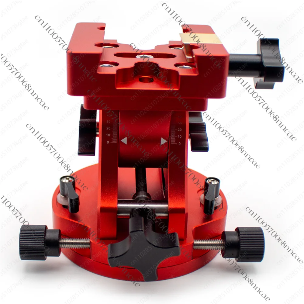 Latitude Adjustment Equatorial Mount Base, Heavy Duty Pier with Hatta Groove for Telescope Mounts
