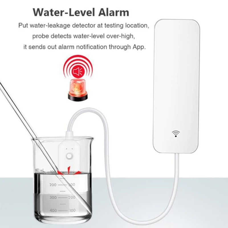 Home Safety Water Overflows Sensoring with Remote Monitoring for Elderly Baby Pet