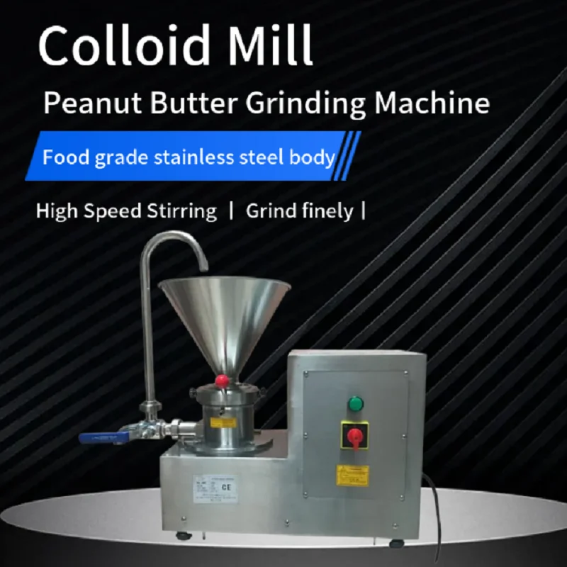 Vendita popolare Serie JM Mulino colloidale Commerciale Automatico Set completo Macchina per la lavorazione del burro di arachidi