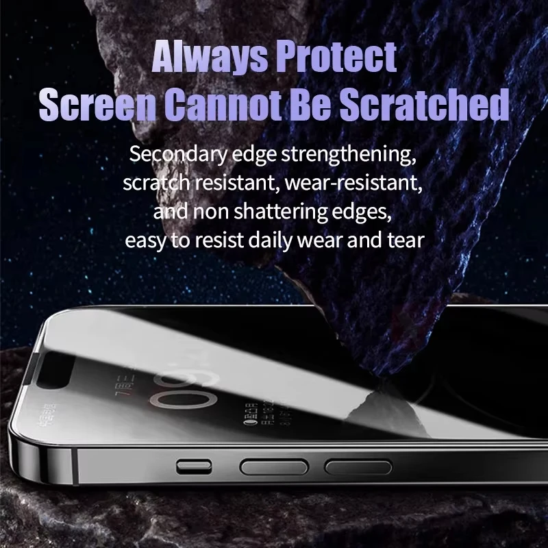 Protector de pantalla de privacidad de vidrio templado mate para Samsung Galaxy S25 Ultra S24 FE S26 A56 A57 S23 S22 película antiespía A55 A36 A54 A16 A06 5